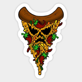 SPICY PEPPER Collectible Poison Pizza Sticker